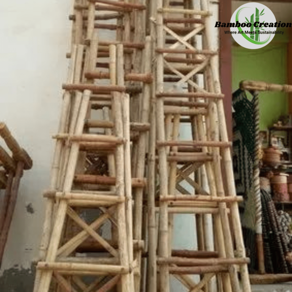 bamboo ladder by bamboo creations