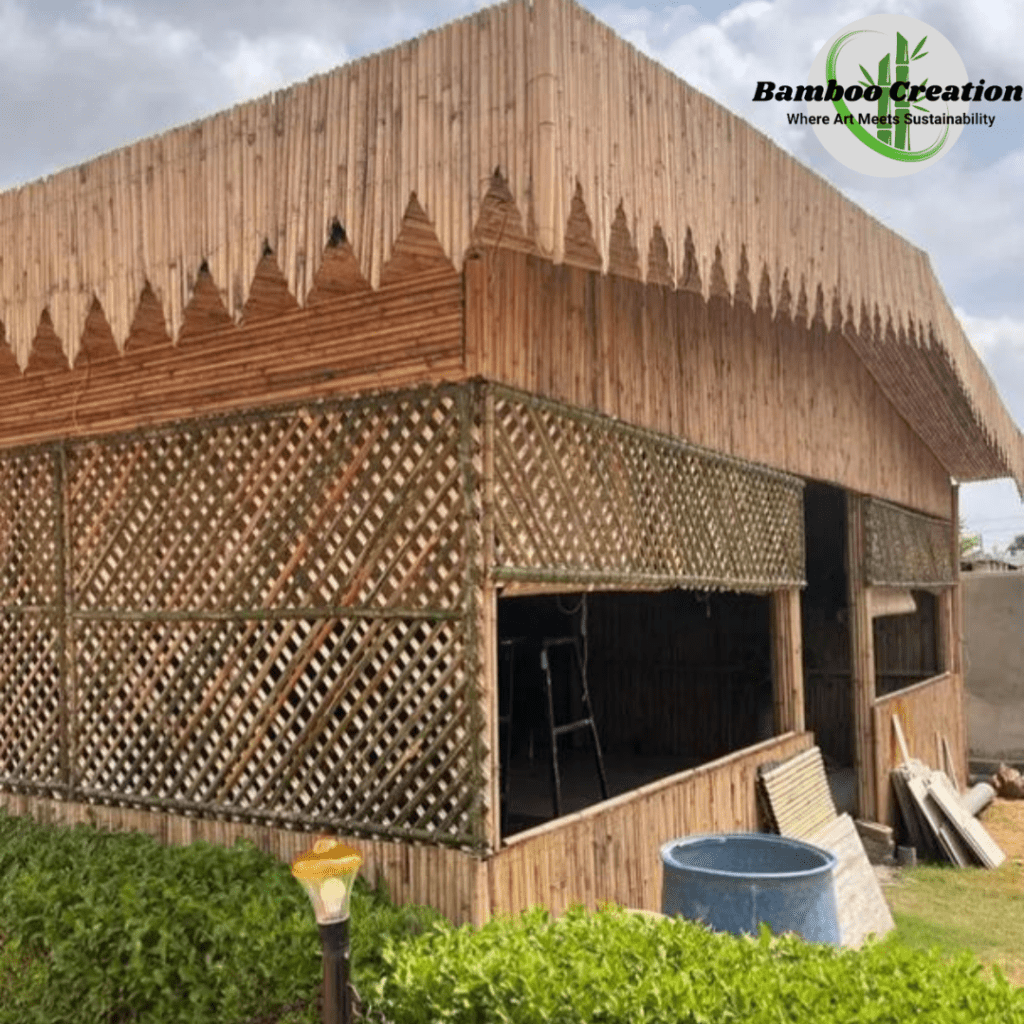 Bamboo hut by bamboo Creations