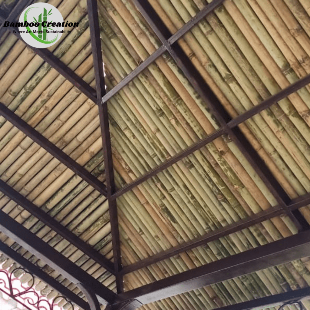 Bamboo ceiling