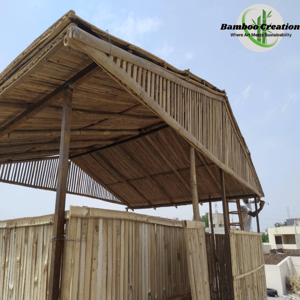 Bamboo hut by bamboo Creations