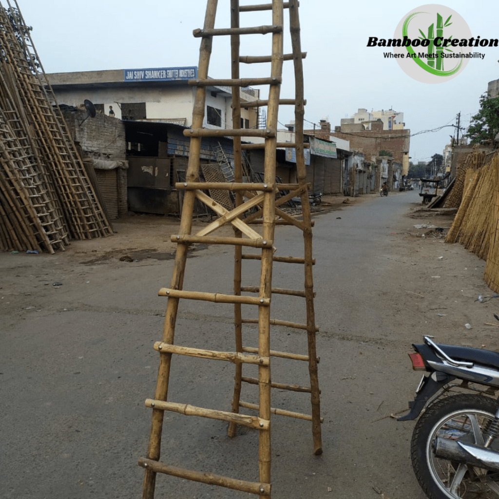 bamboo ladder by bamboo creations