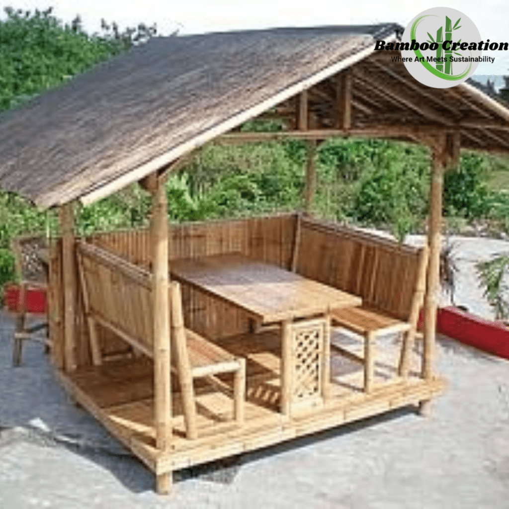 Bamboo hut by bamboo Creations